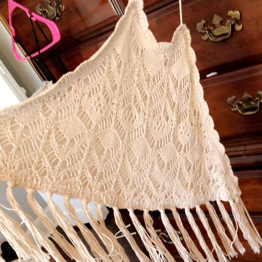 Crochet crop top